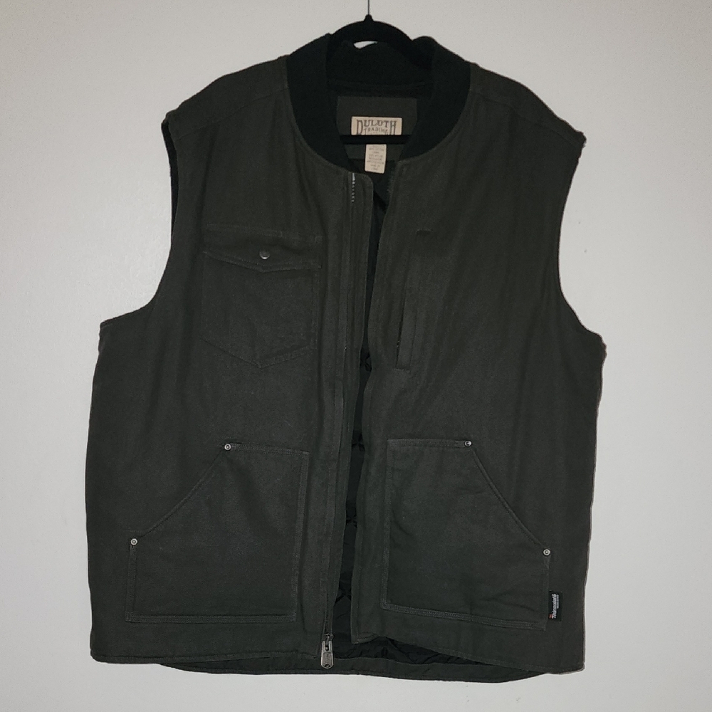 Duluth Trading Co Dark Green Men's Vest